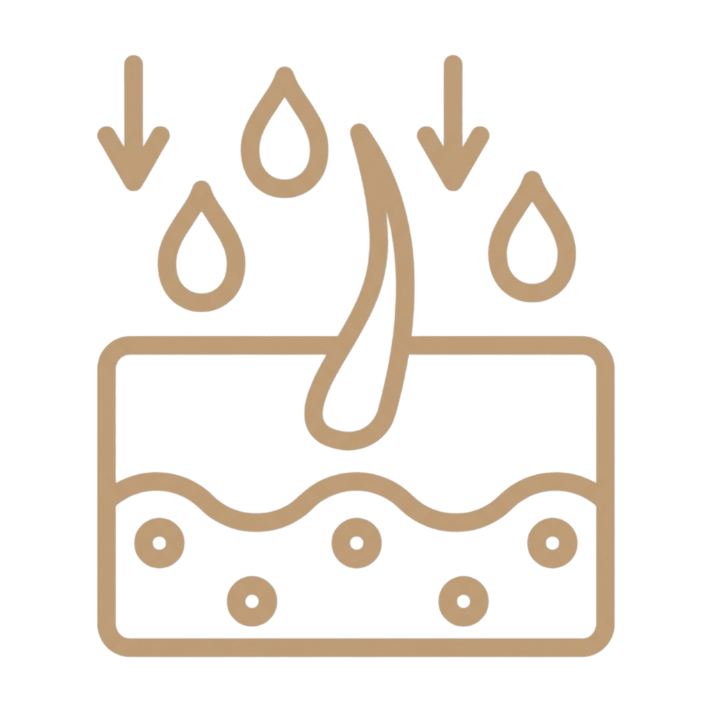 Hidratación profunda de la piel